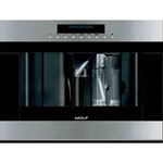 Wolf EC24S Inch Built-in Coffee System With Adjustable Grinder Non-plumbed. Fixed Price $2995.00.