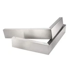 Whirlpool Stainless Steel Two L-shaped Brackets Microwave Hood Filler Panel Kit. Fixed Price $139.18.