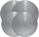 Range Kleen 550 Stainless Steel Round Burner Kovers, Set Of 4. Fixed Price $31.00.