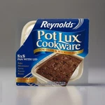 Nos Reynolds Pot Lux Oven-ready Cookware Disposable Reusable Bake Microwave 8X8. Fixed Price $21.88.