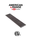 American Range A17054 Grate, 11 Bar, 6" X 24", Fish. Fixed Price $49.00.