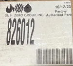 Sub Zero Wolf 826012 M Series Professional Handle - Stainless. Fixed Price $135.00.