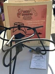 King Kooker 12" Tripod Heavy Duty Jet Burner With Baffle 200,000 Btu Model 90PK. Fixed Price $80.00.