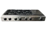 Jenn Air 48 Inch Rangetop CCGP2820P Pro-style 6 Burner Gas Cooktop Griddle. Fixed Price $1499.00.