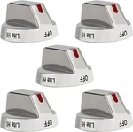 5 Pk DG64-00473A Top Burner Control Knob Replacement For Samsung Gas Range Oven. Fixed Price $22.99.