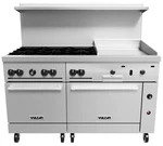 Vulcan 60SS-6B24G 60" Endurance Series Range W/ Burners Ovens 24" Griddle. Fixed Price $8549.00.