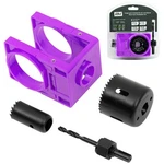 Rkk Door Knob Hole Saw Kit, Deadbolt Installation With Jig .... Fixed Price $14.39.