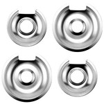 For Jenn-air Oven Range Stove 8" 6" Chrome Drip Pan Bowl Set (full Fit Models). Fixed Price $49.49.