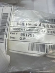 Genuine Oem Bosch/thermador/gaggenau Replacement Clip Part# 961751. Fixed Price $17.99.