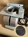 Italian Range Hood Parts: Blower Motor 120V 2.7A + Control Panel Set. Fixed Price $249.00.