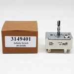 3149401 Infinite Control Switch For Whirlpool Range Stove Burner Eye 811430. Fixed Price $21.00.