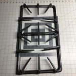 Oem Burner Grate Cooktop Range WB32X10066 - ( 20" 11" ) Tested #5. Fixed Price $99.95.