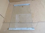 Ge Mw/oven Middle Door Glass W/retainers Part # WB57T10185 WB56T10181. Fixed Price $79.98.