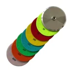 6" Dry Stone Polishing Set (7PC) #50 100 200 400 800 1500 3000 W Metal Backer. Fixed Price $119.99.