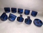 Thermador PARKB36IGY Metallic Blue Set 9 Knobs 1 Base Grand Range/grill/ind. Fixed Price $299.00.