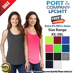 Port & Company LPC54TT Womens Sleeveless Core Cotton Stylish Tank Top. Fixed Price $11.89.