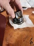 Ge Cafe Brushed Black 223C7621P001 Simmer Knob With 223C7618P001 Base. Fixed Price $59.99.