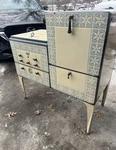 American Co. 540-RMS Antique Freestanding Gas Stove, Burners, 2 Ovens. Fixed Price $500.00.