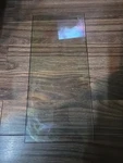 General Electric Range Oven Door Glass & Frame WB56K5 WB56K19 16" X 7". Fixed Price $36.36.