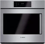 Bosch Benchmark Series 30" Single Convection Electric Wall Oven - HBLP451LUC. Fixed Price $2250.00.