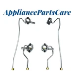 Whirlpool Range Oven Assembly, Tubing W11459683, W11459686, W11459685, W11459684. Fixed Price $98.99.