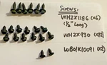 Ge Appliance Screws WH2X1186 (X6), WH2X930 (X12), And WB01K10091 (X2) Hm-roc. Fixed Price $15.35.