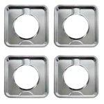 Kitchen Basics 101 Made In The Usa SGP-400 Pack Chrome Square Gas Range Pan. Fixed Price $17.99.