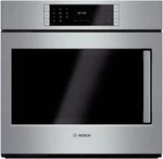 Bosch Benchmark Series 30" Single Convection Electric Wall Oven - HBLP451LUC. Fixed Price $2250.00.