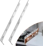 Itsnio Stove Gap Covers Left & Right Aluminium Heat Resistant 25.6" L, 0.4" W. Fixed Price $16.99.
