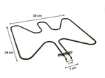 Genuine Oem Smeg Oven Lower Bottom Heating Element SA420X1. Fixed Price $76.97.