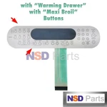 With Metal Whirlpool 9756559ES Switch Membrane Range WP9756595ES AP6013953. Fixed Price $145.00.