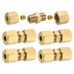 5PCS Brass Compression Tube Fitting, 5MM Od Connector Union. Fixed Price $18.84.