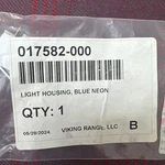 New Genuine/oem Viking Blue Neon Light Housing, Part # 017582-000. Fixed Price $69.00.