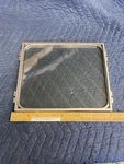 WB36X5804 Used Monogram ZDP48 48IN Range 12" Small Door Inner Glass Pack. Fixed Price $325.00.