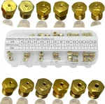 Universal Gas Orifice Conversion Kit 36 Pcs Brass Nozzles M6X0.75 For Stoves. Fixed Price $23.99.