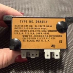 White Rodgers 24A51-1 Time Delay Relay New No Box. Fixed Price $29.99.