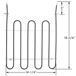 Range Oven Bake Hidden Heating Element For Frigidaire 316206000 316413800 Erp. Fixed Price $44.61.