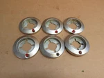 Ge Cooktop Bezel W/ Indicator -lot Of 6 (missing Lens) Part# WB07K10299. Fixed Price $29.68.