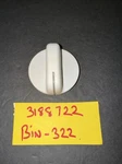 Whirlpool Roper Estate Range Burner Knob White Wp 3188722 AP6007861 Kip 1U17. Fixed Price $7.00.