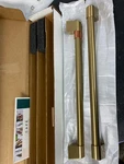 Cafe CXWD7H0PNCG 27" Double Wall Oven Handle Kit - Brushed Brass. Fixed Price $210.99.