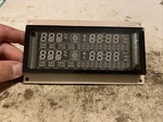 Lg Oven Range Control Display P# M20LT04A 1P00B144-01 B4 #244. Fixed Price $41.99.