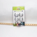 (4-PK) Range Kleen Gas Knobs White 8234. Fixed Price $7.23.