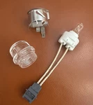 Frigidaire Wall Oven Lamp & Light Lens Cover# 5304533556 From Model GCWG2438AB. Fixed Price $49.00.