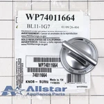 Whirlpool Range Simmer Burner Knob WP74011664. Fixed Price $55.99.