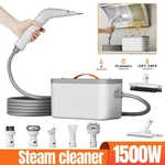 1500W Handheld Steam Cleaner Rapid Heat 15S 6 Brush Heads Multi Surface Home. Fixed Price $56.99.