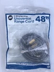 Jmf Universal Range Cord 48" New In Package 3 Wire 50 Amp. Fixed Price $8.99.