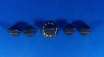 Oem Ge Stove Control Knob Set (5) WB3X5834; WB3X5839. Fixed Price $25.00.