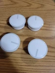 Whirlpool Range Stove Oven Burner Knob White Kip 5J20 Set Of 4 91. Fixed Price $26.91.
