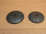 Kitchenaid Cooktop Burner Cap Set -1 Ea. W/ Some Wear Part # 3191737 3191728. Fixed Price $34.18.