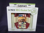 Cuisinart Gourmet Outdoor Grilling 14 Piece Bbq Basket Set New The Box. Fixed Price $10.00.
